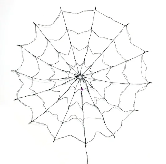 Halloween Spider Web Lights for Spooky Indoor Atmosphere Creation