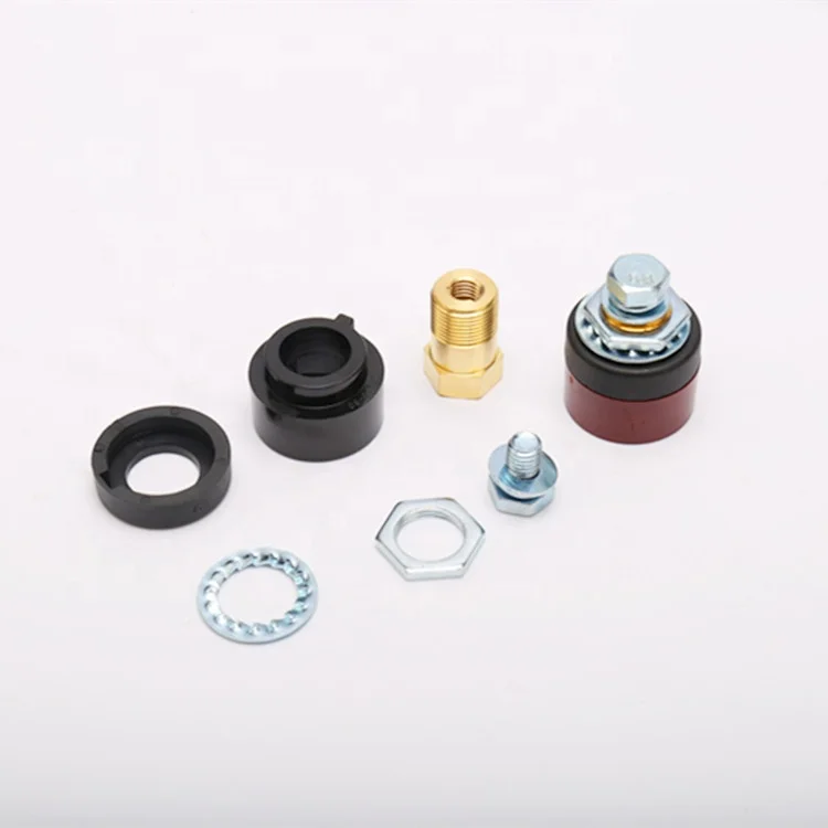 Red and Black Euro Type Welding Cable Socket DKJ35-50