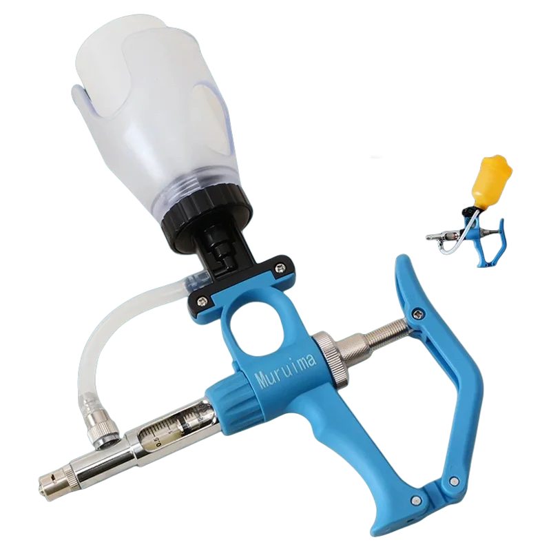 Высококачественные и долговечные товары новейшие синие шприцы для птицеводства ветеринарные