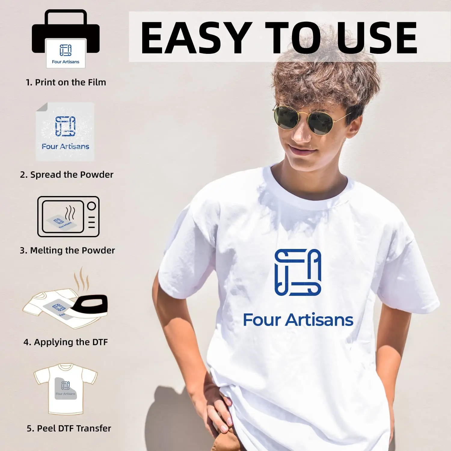 Newest product dtf film hot selling dtf pet film 2023 dtf roll film