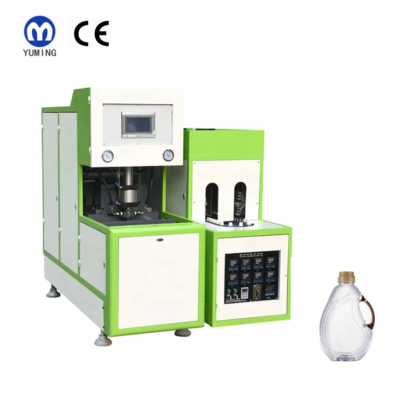 
Plastic PET Water Bottle Blowing Making Machines With Handle 