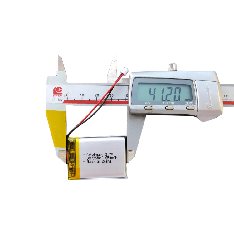 523040 высококачественный 3 7 V 650mah литий-полимерный аккумулятор для сотового