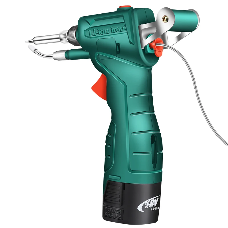 80wSoldering iron gun 16.8v lithium ion cordless rechargeable battery Soldering iron automatic soldering iron gun