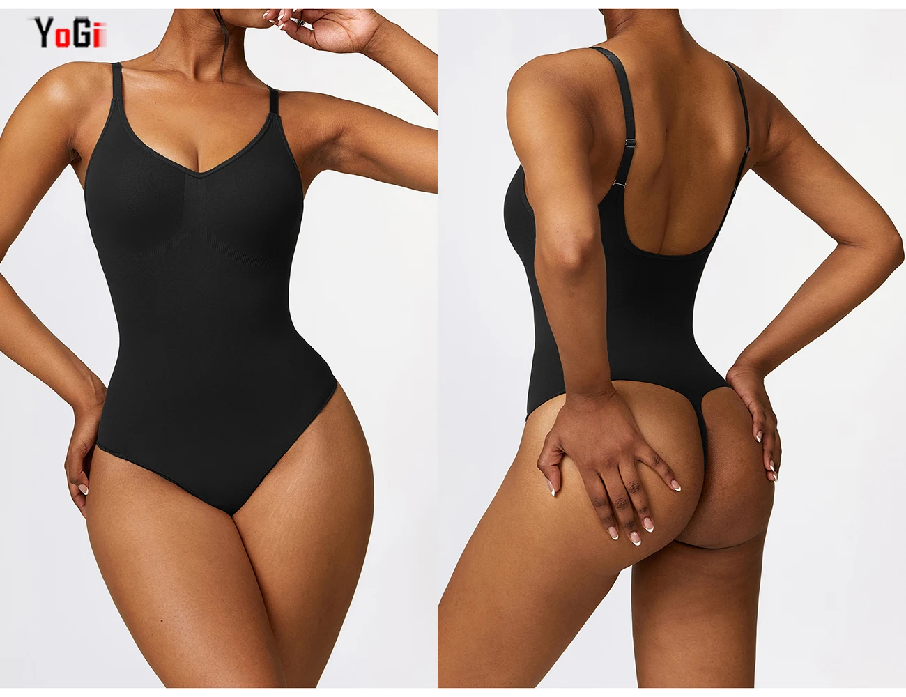 One Piece Seamless Breathable Nylon Tummy Control Sports Fitness Gym Yoga Dancing Bodysuit Shapewear For Woman