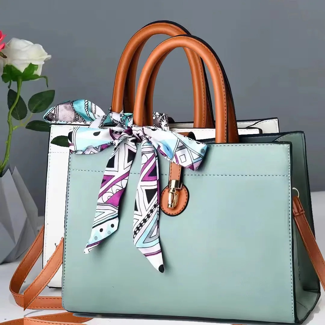 handmade PU leather ladies lady leather shoulder handbag summer new luxury women wholesale price tote bag shopping designer