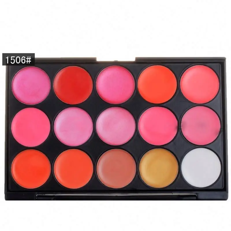 Mytingbeauty Makeup Manufacturers 15 Color Lip Gloss Private Label Makeup Plate Lip Stick Lipstick Waterproof Wholesale