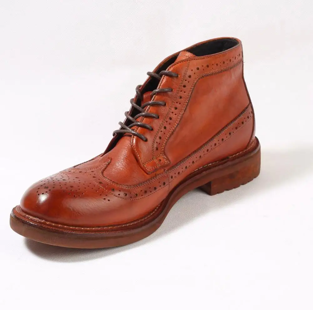 Wholesale Ladies Shoes African Style Leather Ankle Boots Genuine Leather Insole Low MOQ Winter Season Direct China Manufacturer