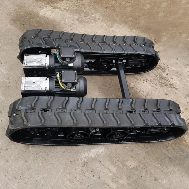 Construction Machinery Accessories Agricultural Small Hydraulic Motor Driven Crawler Chassis