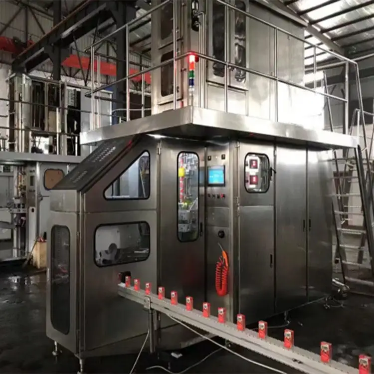 Автоматическая машина для розлива напитков 250 мл Для асептической кирпичной бумаги