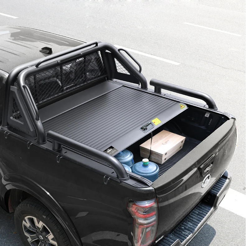 Electrical Pickup truck rear cover roller lid detachable cover for DMAX  TRITON NAVARA NP300 NAVARA FRONTIER TERRANO  AMAROK