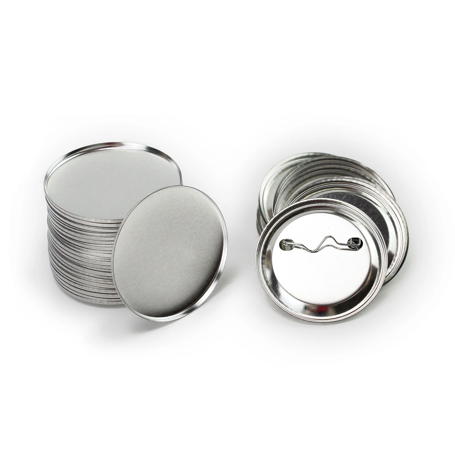 ready for shipping blank pin button badge material parts 1' 1.25' 1.5' 2.25'  pins shells button pins  customized