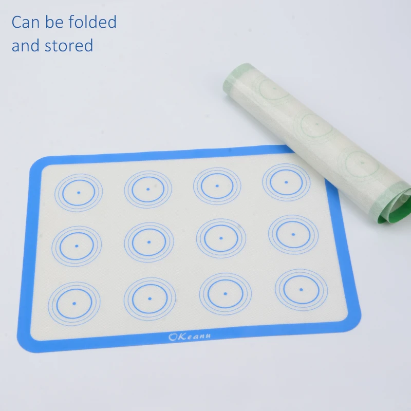 New Reposteria Silicone Baking Pastry Mat With Measurement Non-Slip Silicon For Dough Rolling Mat Non-Slip silicone baking mat