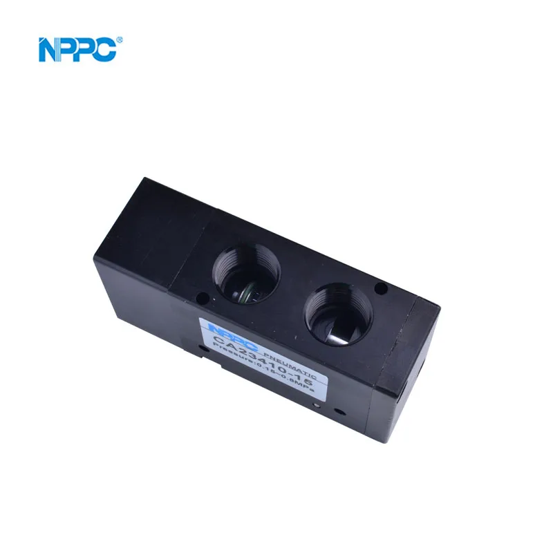 CA23420-15  3A Series Port Size 1/2' 2 Position 3 Way Pneumatic Control Valve Double Position Valve Air Solenoid Valve 3A420-18