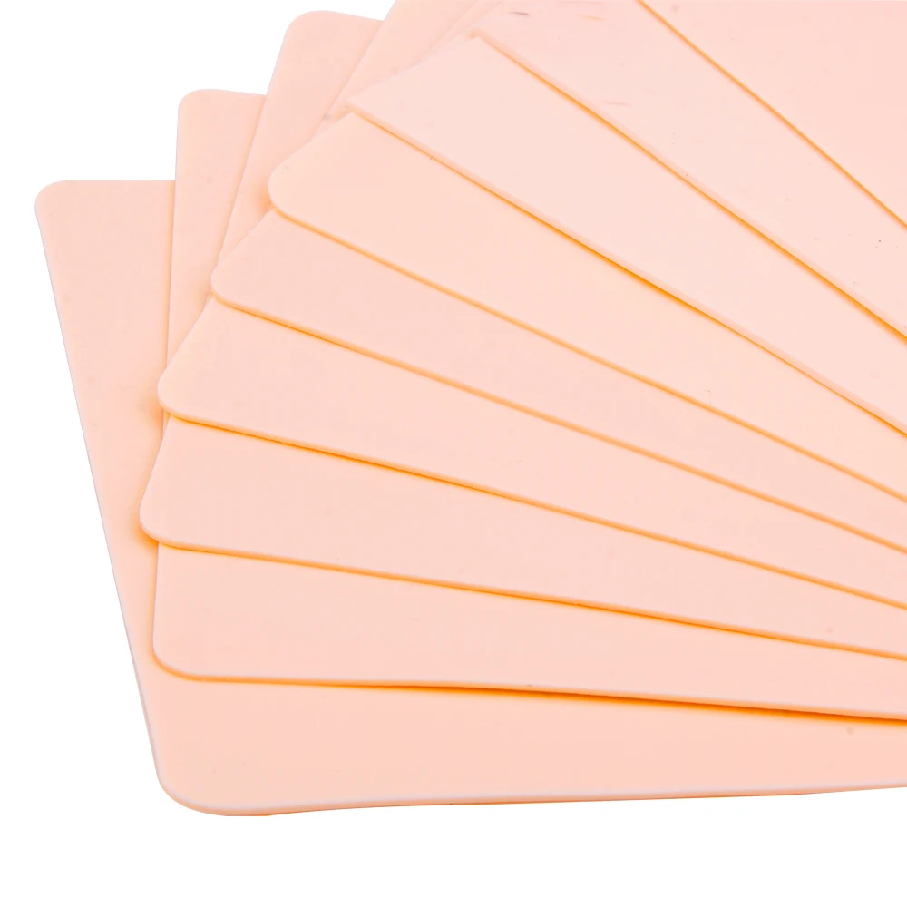 1Pcs Tattoo Practice Pink Skin Double Permanent Makeup Eyebrows Tattoo Beginner Skin Practice Microblading Tattoo Supplies Tools