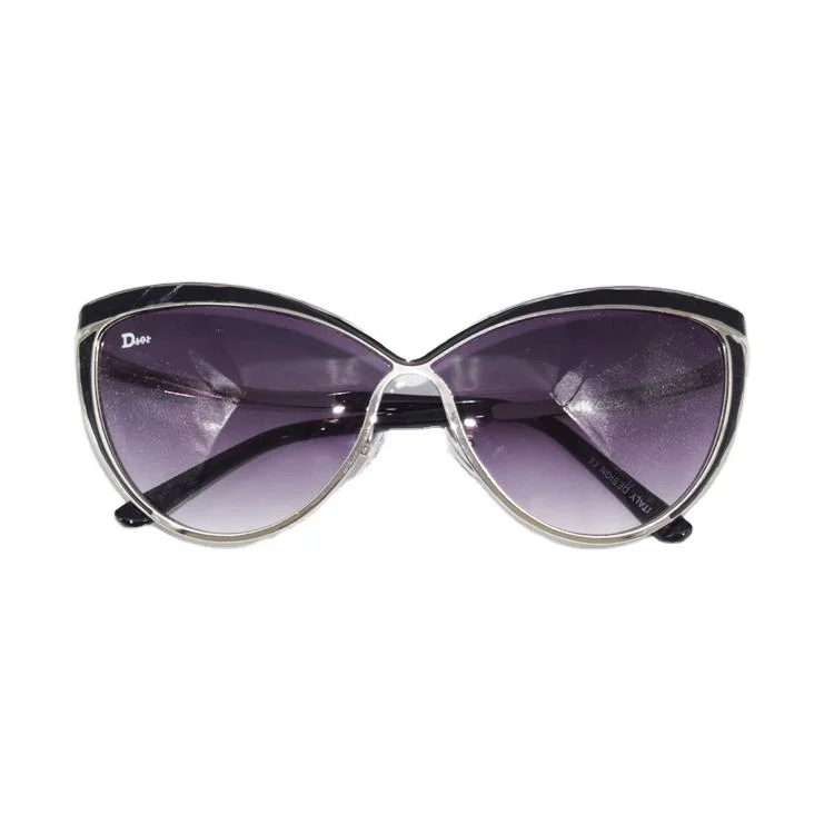 Gradient Lenses Women big Cat Eye Sunglasses Private label cat eye shades sunglasses