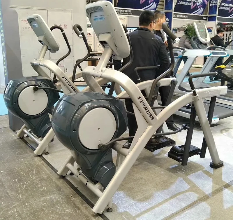 Indoor sports commercial gym fitness cross trainer magnetic elliptical trainer machine gym arc trainer