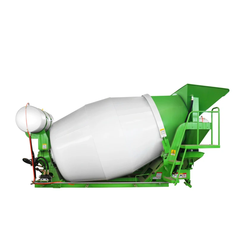 Electric Bulk Crawler Cement Transport Truck Self-mixing Mobile Concrete Mixer Pump 3.5CBM Crawler Concrete Mixer Truck