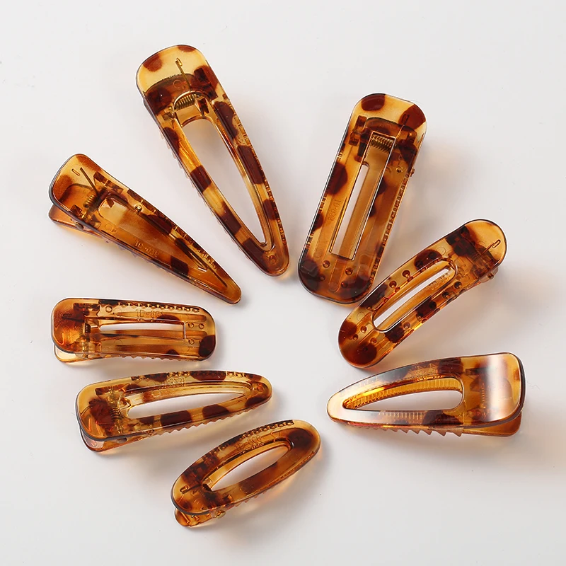 Classic Leopard Print Clip Ladies Hair Clip Fashion Hair Accessories Daily Hair Clip