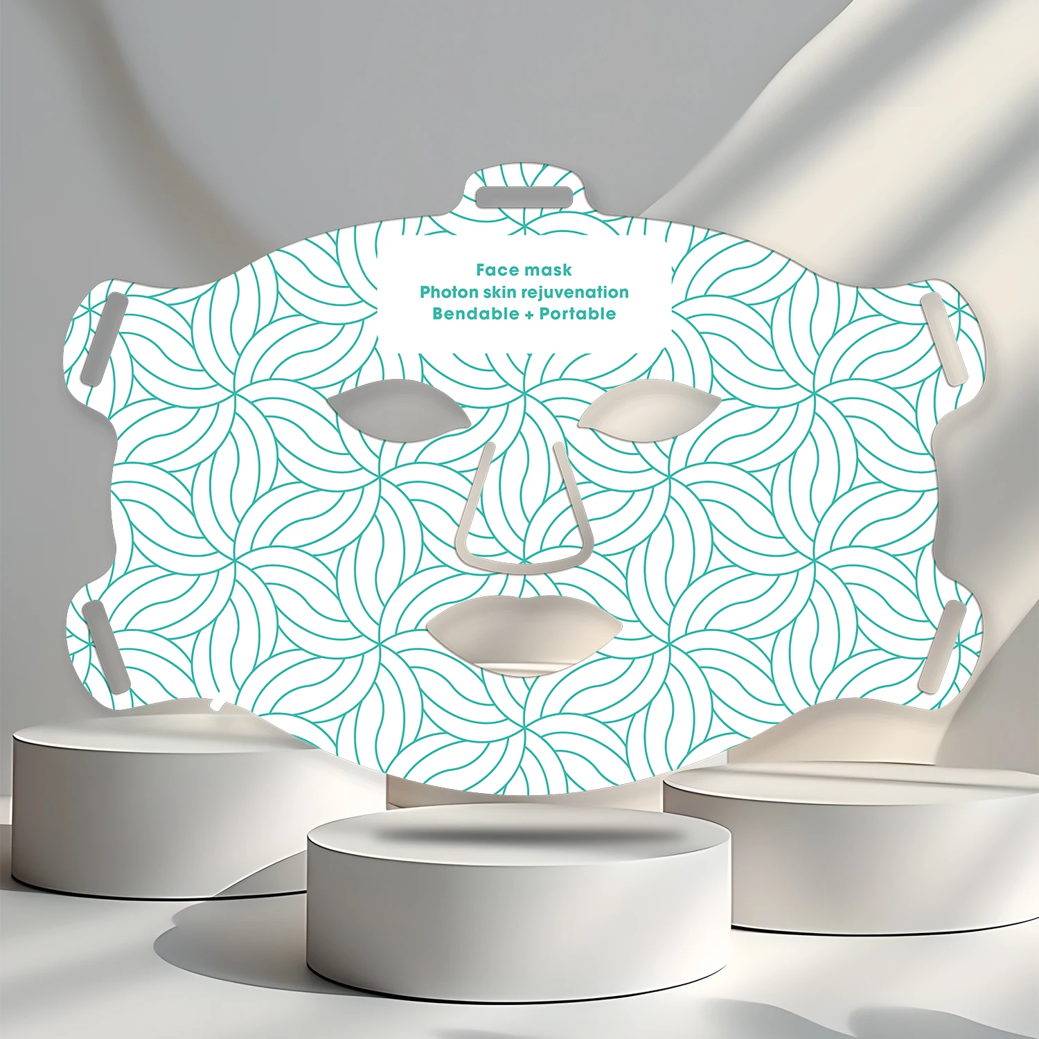 Factory Wholesale Led Facial Mask Red Light Therapy Mask Beauty Machines Home Use Facial Led Mask with Neck