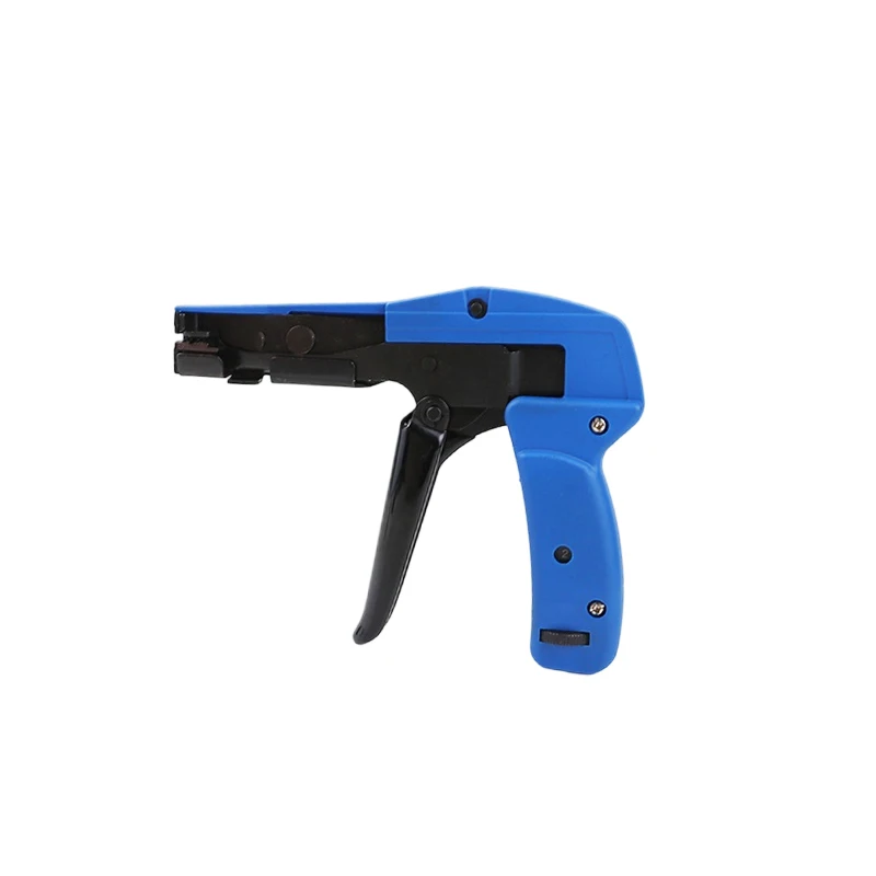 HS-600A Cutting Nylon Heavy Tightening Tensioning tool 2.4-4.8mm Width Automatic Wires Strap Fasten Cutter cable tie gun