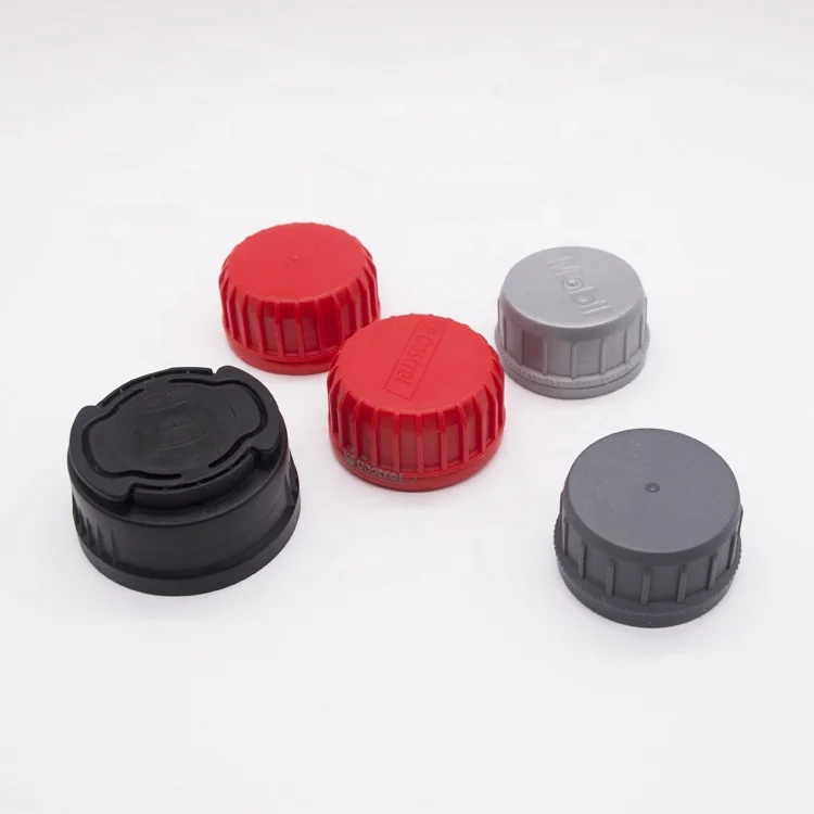 Manufacturer Wholesale Engine Oil Plastic container screw spout lid caps for engine oil bottle