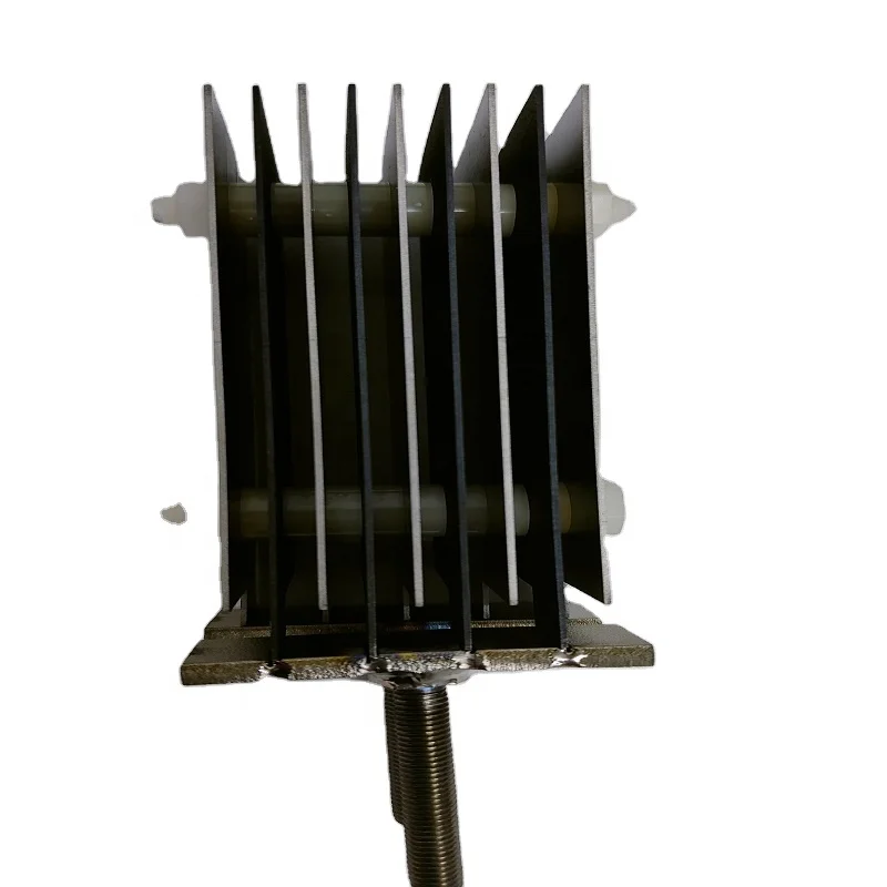 Ruthenium Iridium Coated Titanium Anode Group for Electrolysis Cell