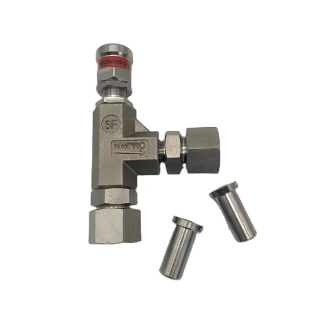 Safety valve DN15 dosing device safety valve