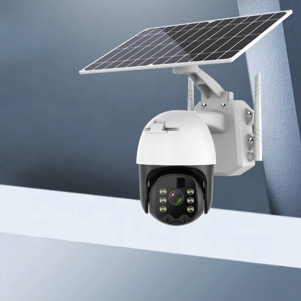 Solar Powered Camera Network Video Recorder Outdoor Wifi Solar Security Camera System