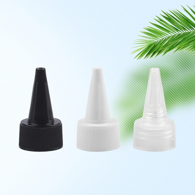 Lotion Bottle Cream Liquid Dispenser Cosmetics Packaging Bottle Amber Needle Tip Lid Plastic Empty 250ml 500ml Green Blue PET