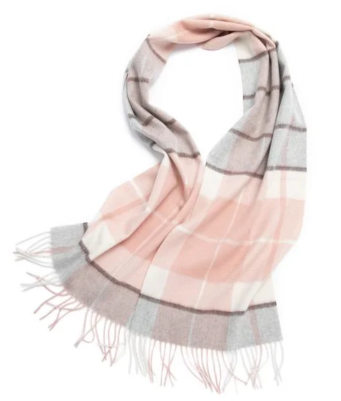 Winter Ladies Pure 100% Cashmere Scarf Luxury Long Tassel Wool Stoles Scarf For Women Camel Printed Scarf