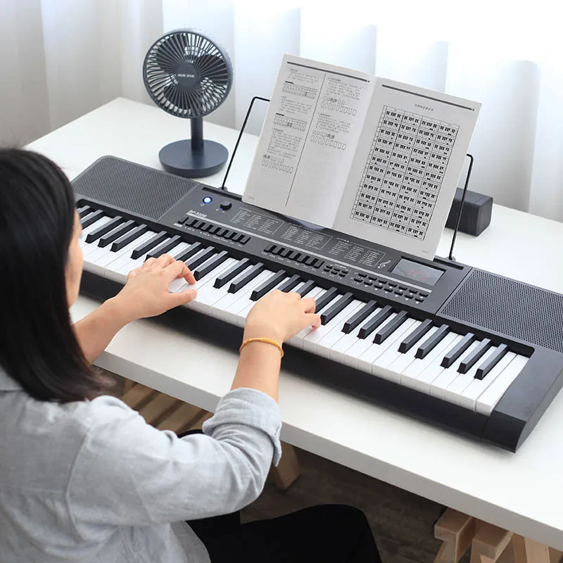 Children Toy 61 Keys electronic keyboard cartoon organ keyboard piano for sale