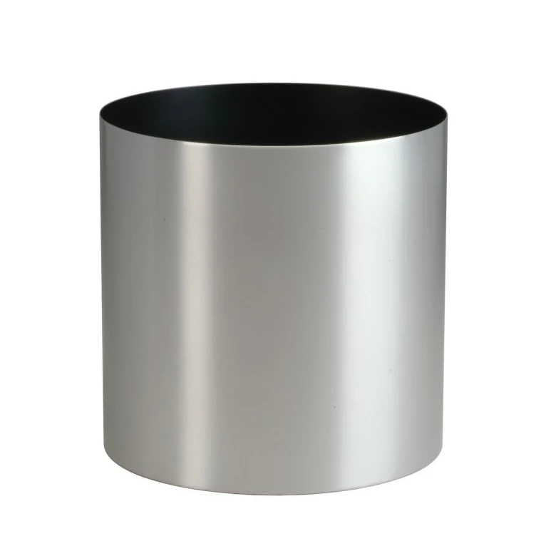 Aluminum Garden Flower Metal Pots Round Flower Pot Planter Box