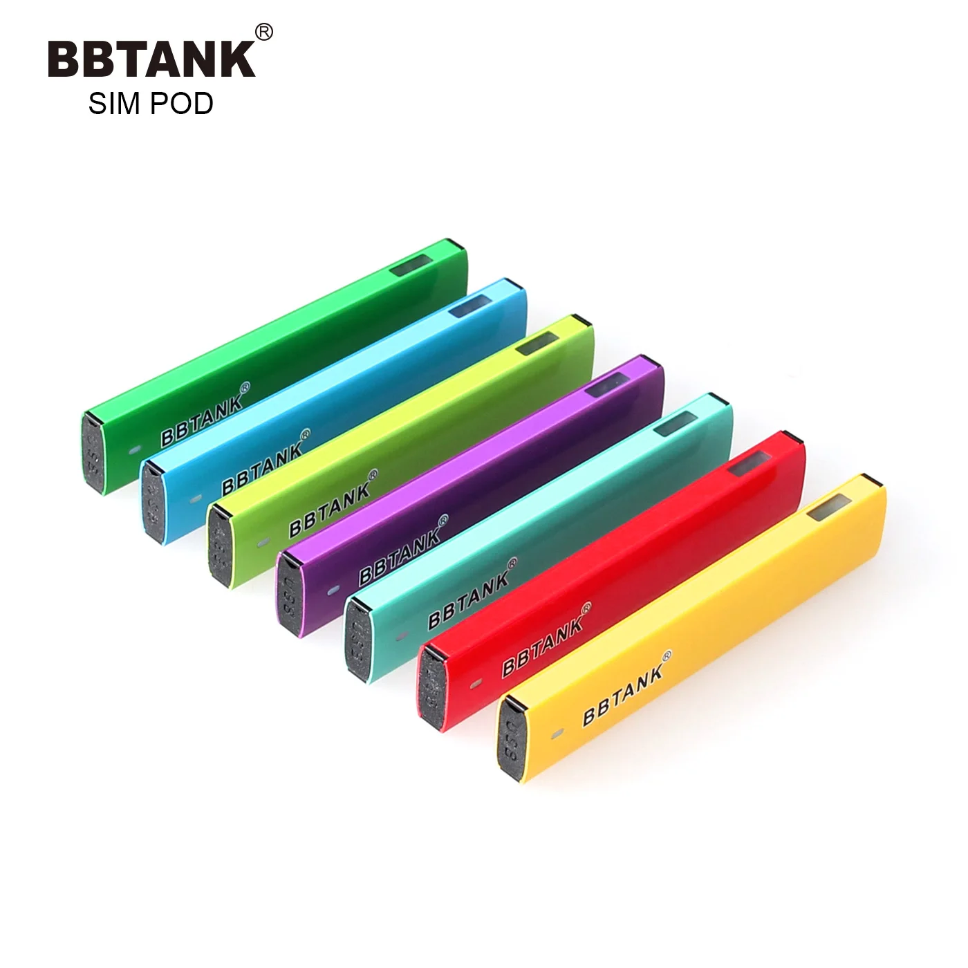  Lead free newest vape pen buttonless BBTANK pod cbd oil ceramic atomizer .5ml 1ml tank e