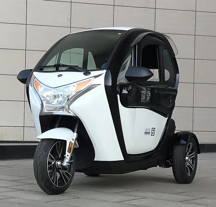 National Standard Electric Tricycle Elderly Lady Buy Vegetables Pick Up Children Electric Car Fully Enclosed Scooter Battery Car