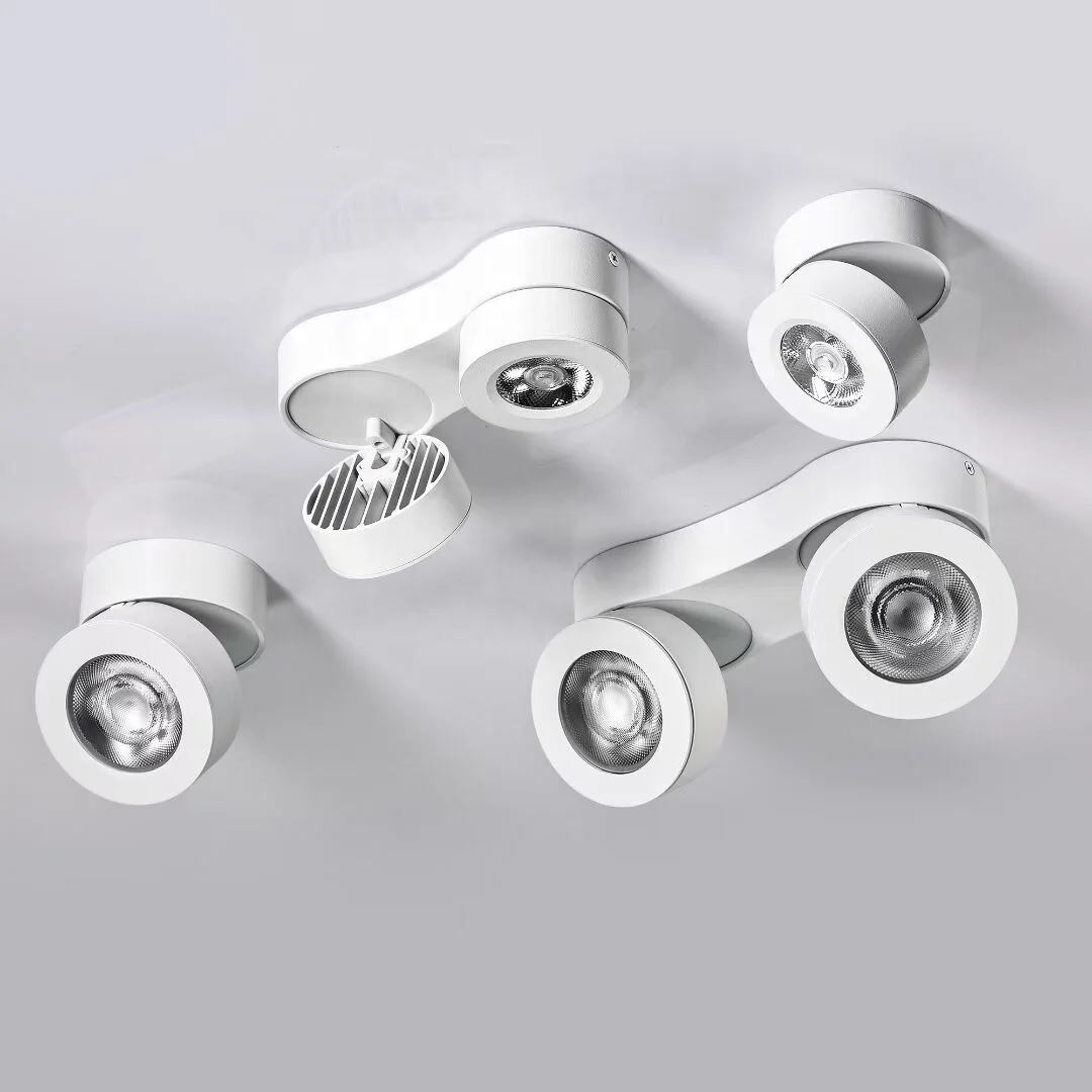 New arrival ceiling lights LED downlight surface mounted 10w handy brite decorative spotlight two heads adjustable