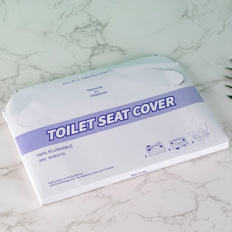 Disposable Flushable Biodegradable Potty Training Seat Liners Toilet Paper Seat Cover