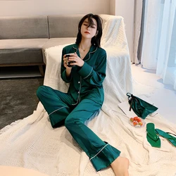 2022 wholesale fashion satin nightwear sleepwear pajamas