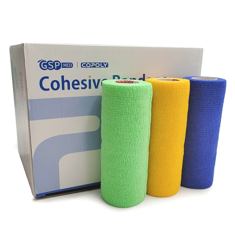 Wrap Box 12 Care Personal Safety 3 Years Medical Self Adhesive Non Woven 6 Inch Cohesive Bandage