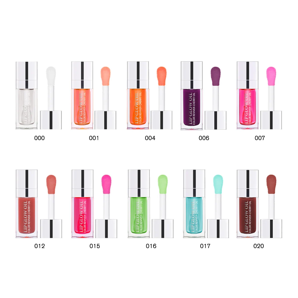 Lip Glow Oil Moisturize Lip Gloss 10 Colors Various Fruit Flavors Lip Blam