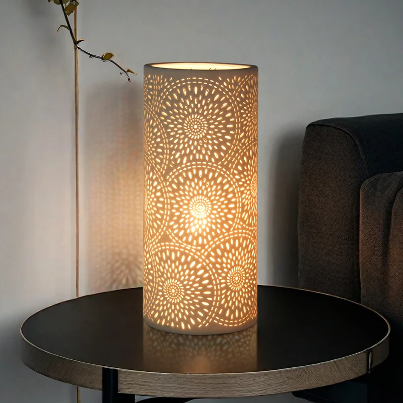 Белые современные керамические лампы