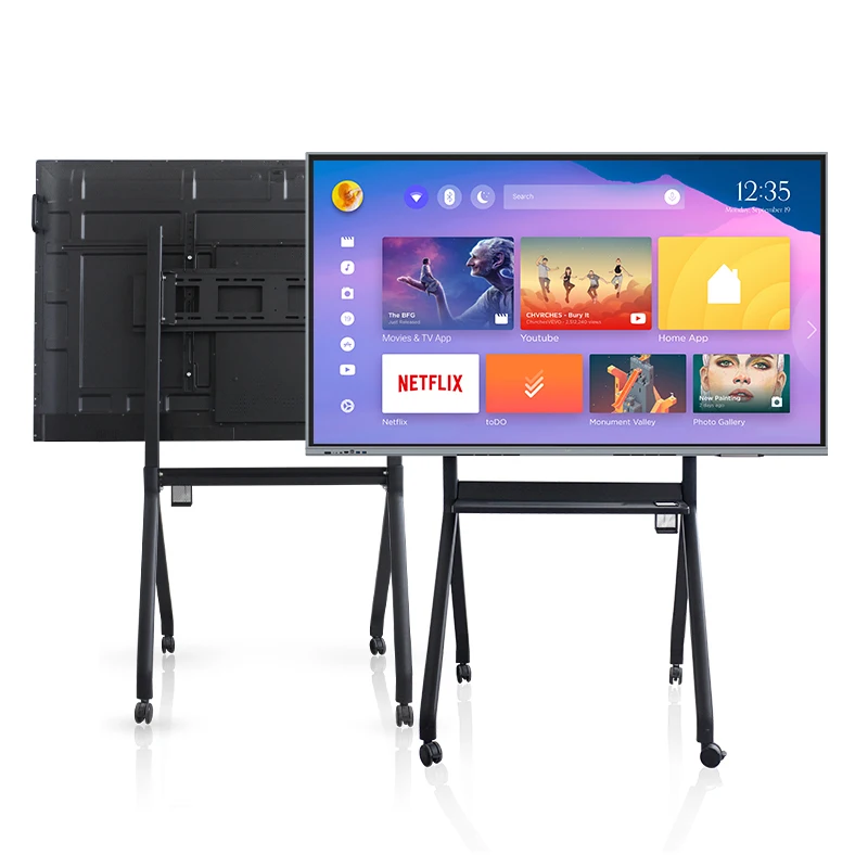 High Quality 65 Inch Digital Office Capacitive Interactive Touch Screen Panel 75 Inch Smart Board Interactive Flat Panel
