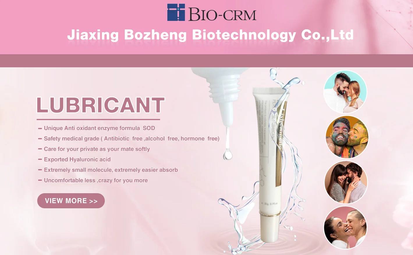 OEM/ODM  Sex Products Transparent Water based Sex Lube Vaginal Anal Lubricants Sexual Lubricant Gel