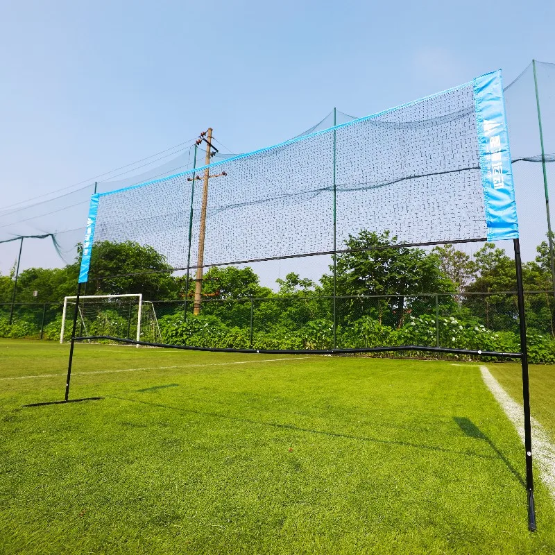 27ft портативный профессиональный волейбол на открытом воздухе набор с регулируемыми полюсами высоты, волейбол с насосом и сумкой для переноски (1600189618539)