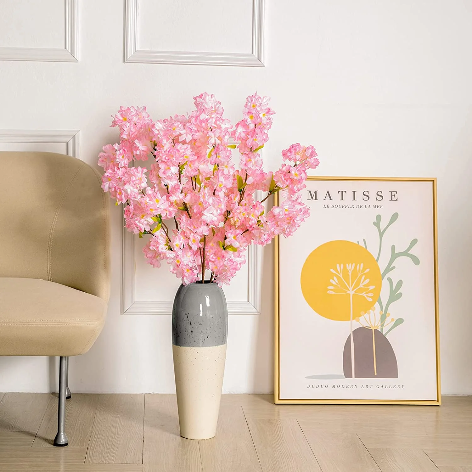 Yirong Fake Cherri Tree Wedding Table Centerpiece Indoor 5ft Branches Flowers Fake White Pink Artificial Cherry Blossom Tree