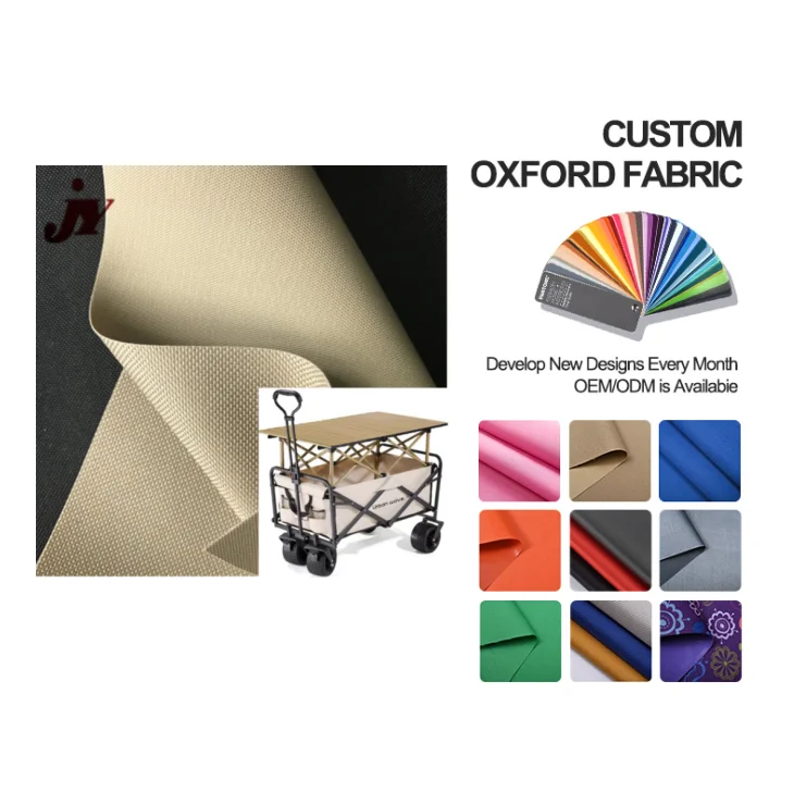 factory direct sales 100%polyester 300d/600d oxford fabric tent fabric