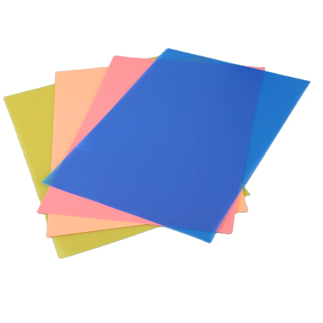 UV resistance PP sheet frosted colorful PP sheet polypropylene sheet for printing