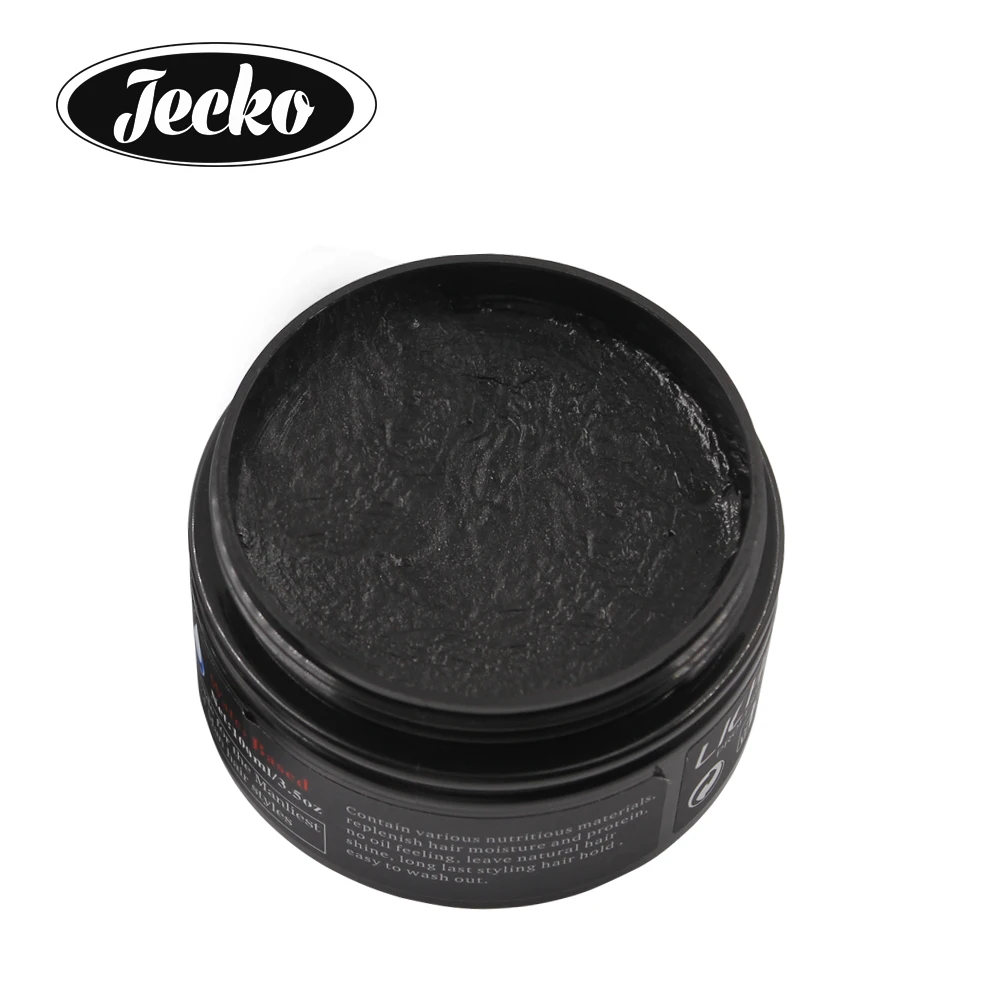 Own Brand Hair Care Products Hair Edge Control Black and White Container Hair Wax Factory Price