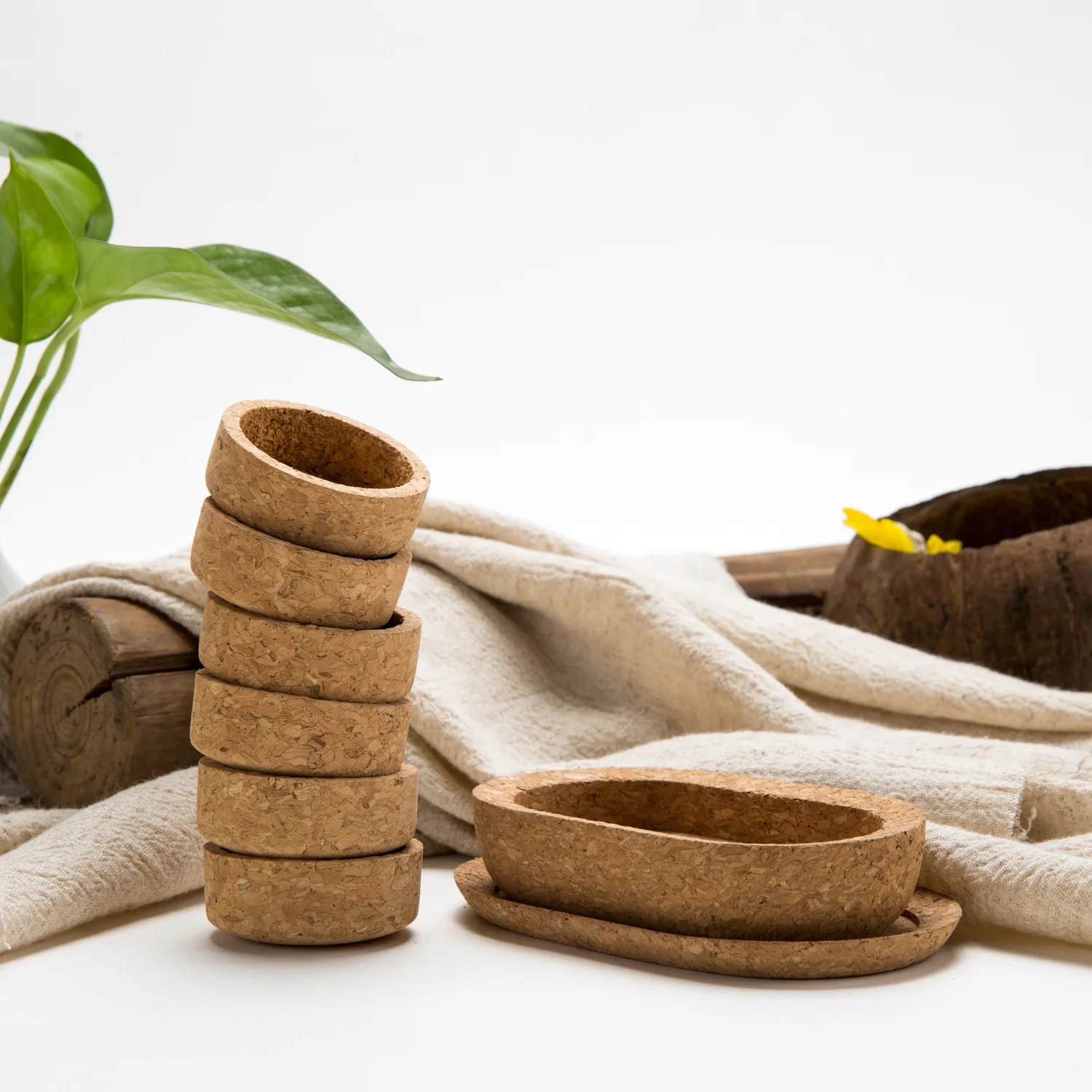 Factory Profesional in custom cork lids  ECO -friendly  Natural Wine Stopper, Hand Craft Wood Glass Bottle Wine Cork lids