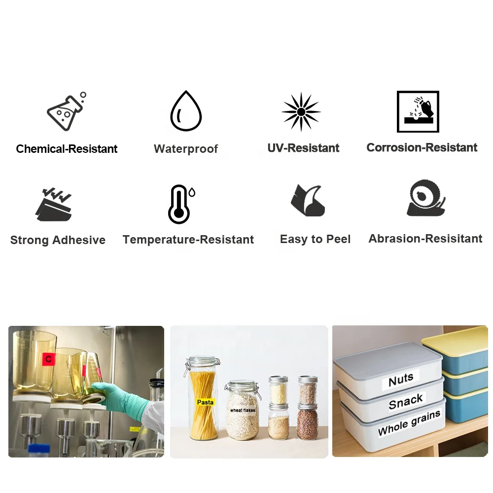 Unismar Compatible tze laminated 12mm tape TZe251 TZe 251 TZ-251 TZe-231 p touch tape label P-touch label printer label ribbon