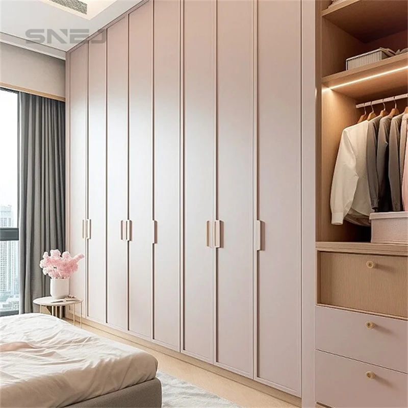 Wooden Luxury High Quality Wardrobe from China Bedroom Wardrobe Modern Bedroom White Simple Style Furniture Wardrobe